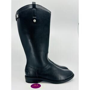 Sam Edelman Big Girls' Equestrian Penny Black Riding Boots SAM057-5 Size 5